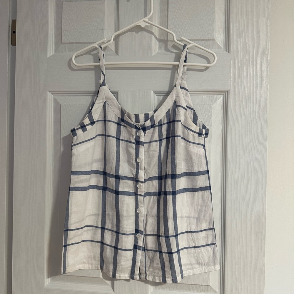 Tank top button up
